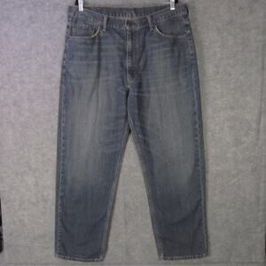 Levis 550 Jeans Mens 40x32 Blue Denim Relaxed Fit Tapered Leg Medium Wash